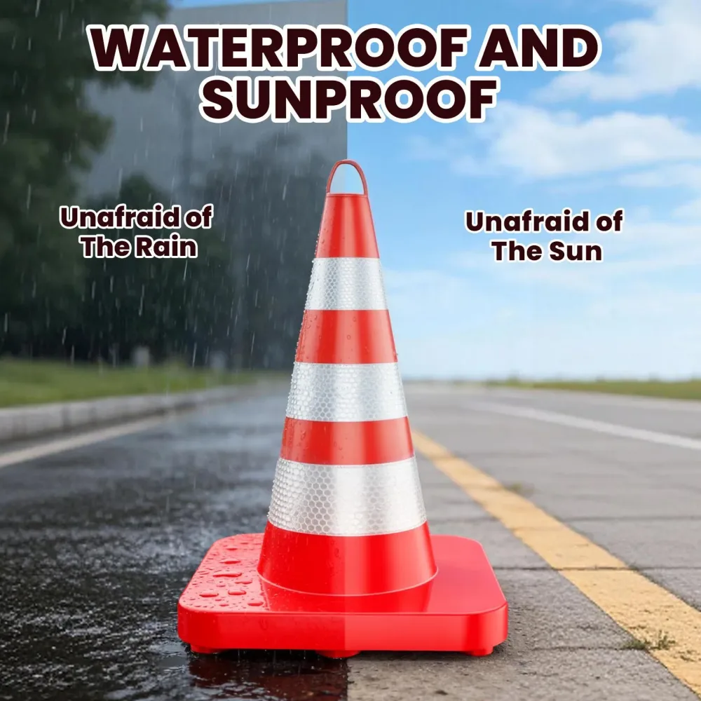 Safety Cones 12 pack 36in weatherproof