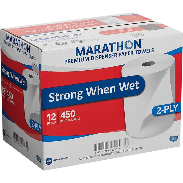 Dispenser 7.8" 450' white