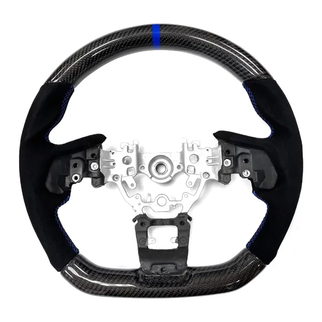 Motorsports Steering black blue