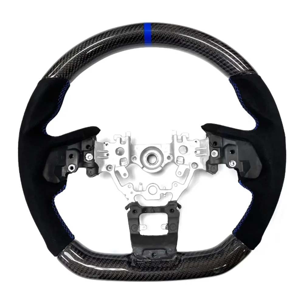 Motorsports Steering black blue