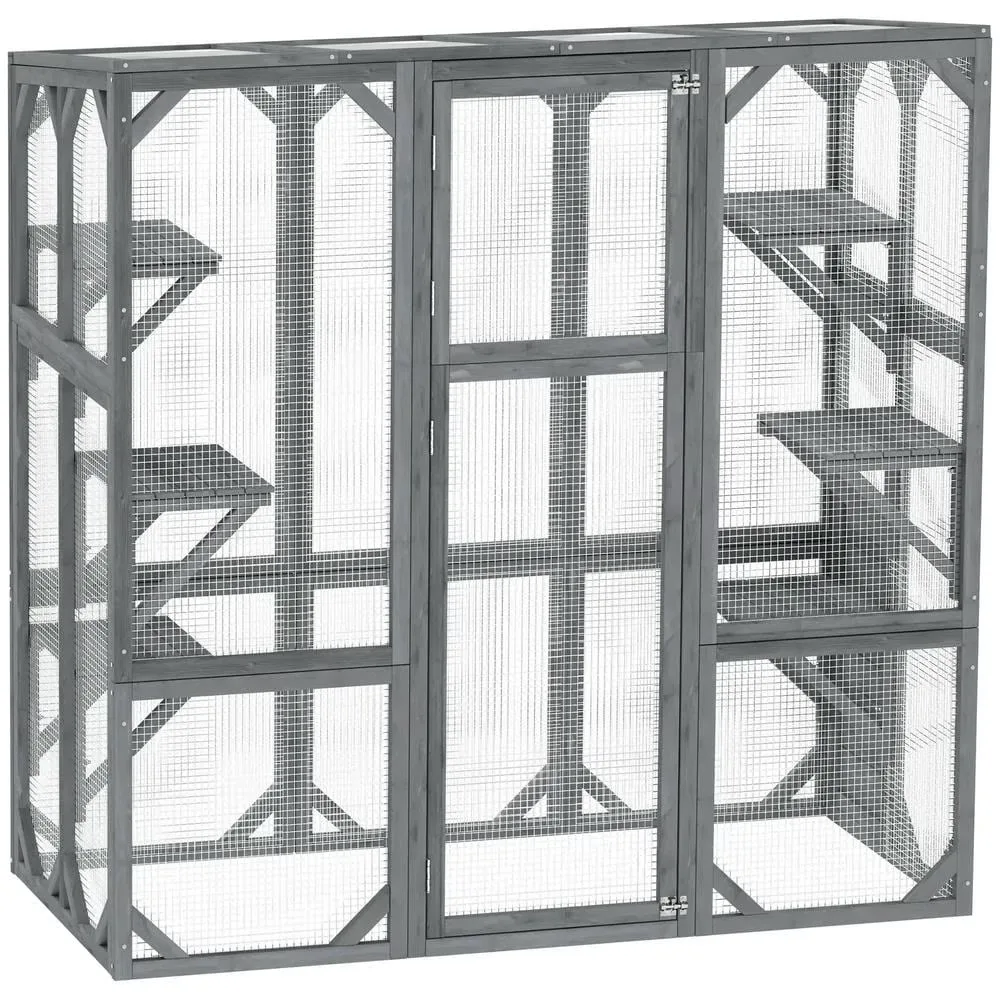 Crates & Gates gray 59.1" 28"