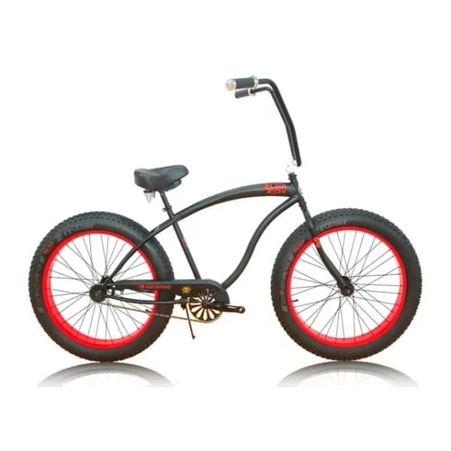 Coaster Brake 26" red black
