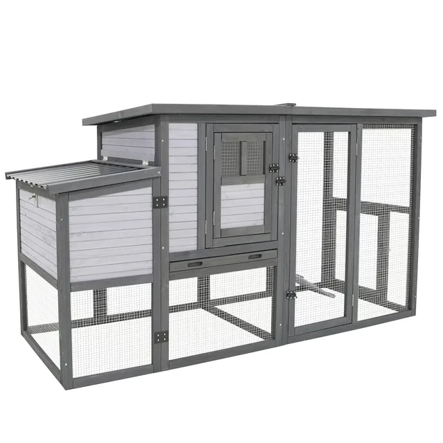 Chicken Coop 79" weatherproof blue