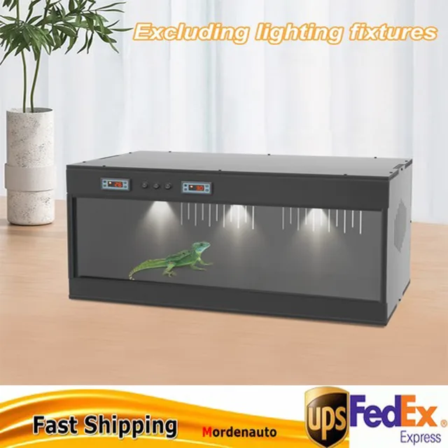 Reptile Terrarium black 5.91ft 110v