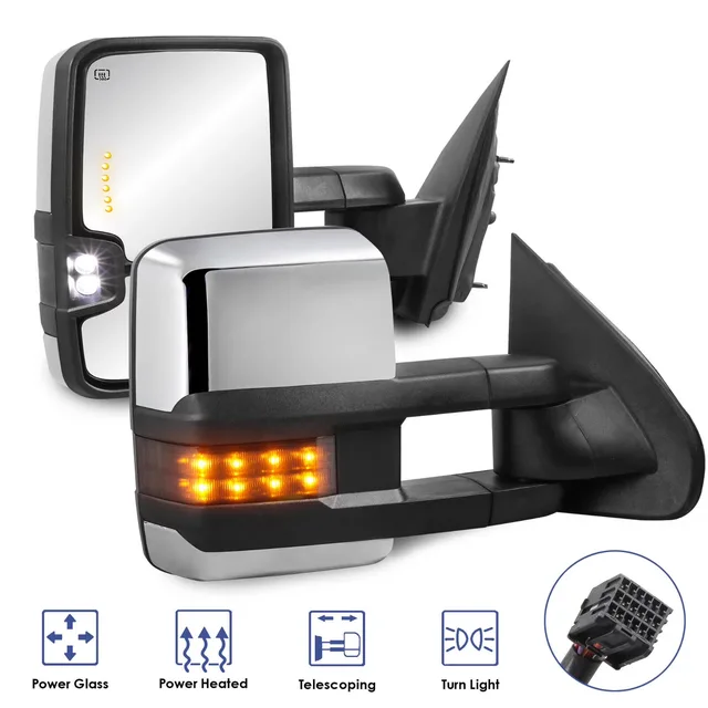 Tow Mirror telescoping