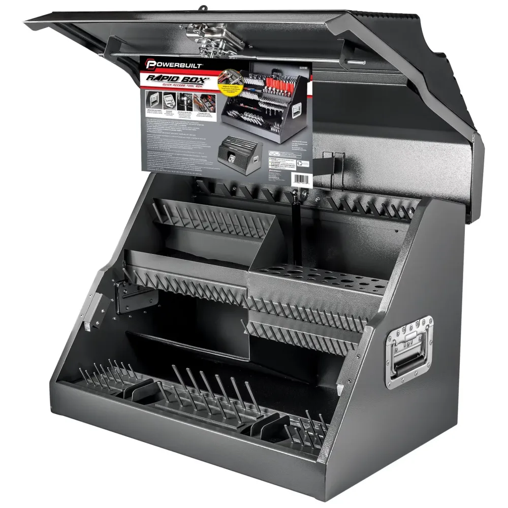 Tool Box 26 inch portable gray