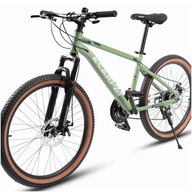 Mountain Bike green brown 9"