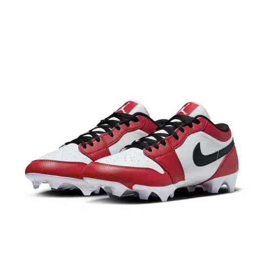 Leather Football red white