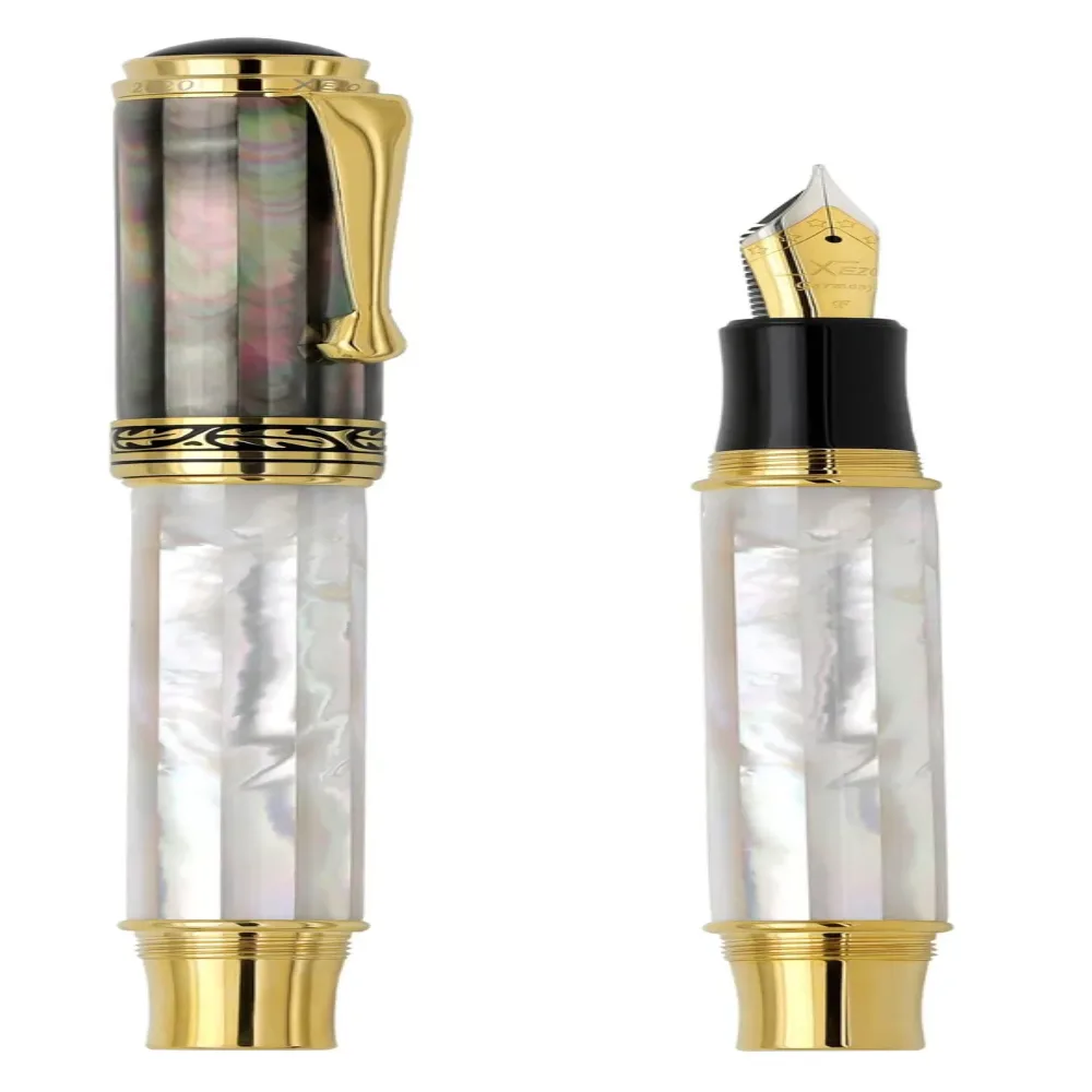 Fountain Pen white black 0.35 mm
