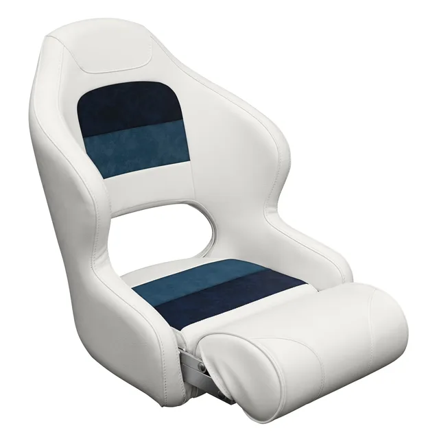 Bucket Seat white red blue