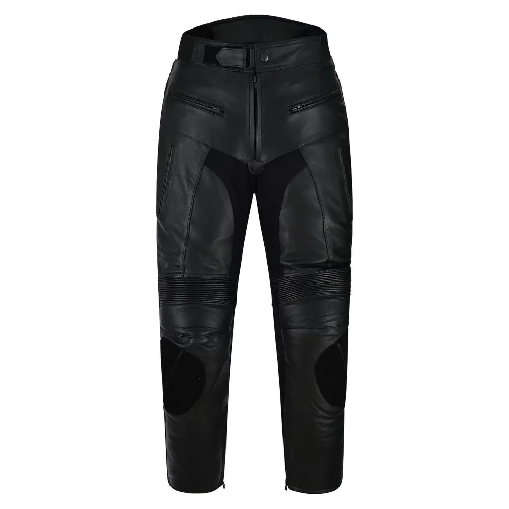 Leather Motorcycle 38w adjustable black