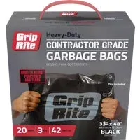 Trash Bag heavy-duty black