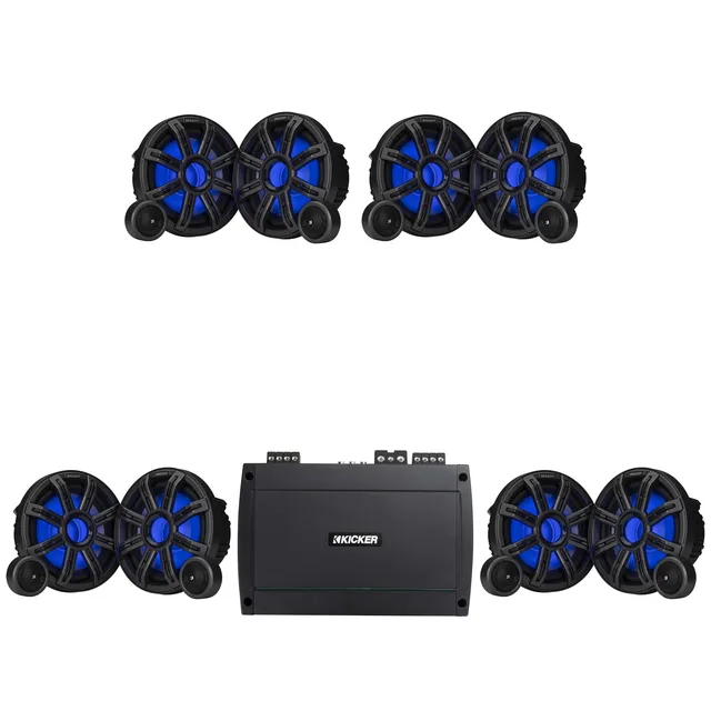 Speaker 4 pair 8" 16"