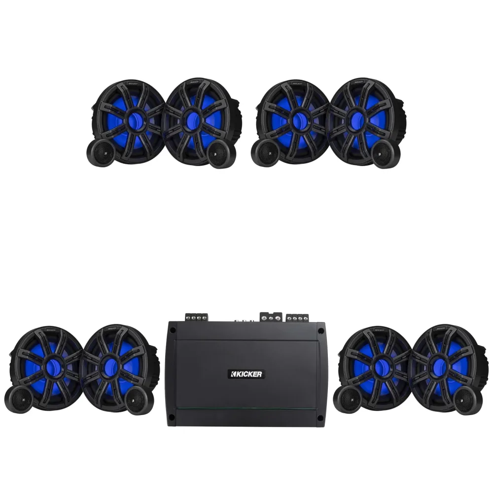 Speaker 4 pair 8" 16"