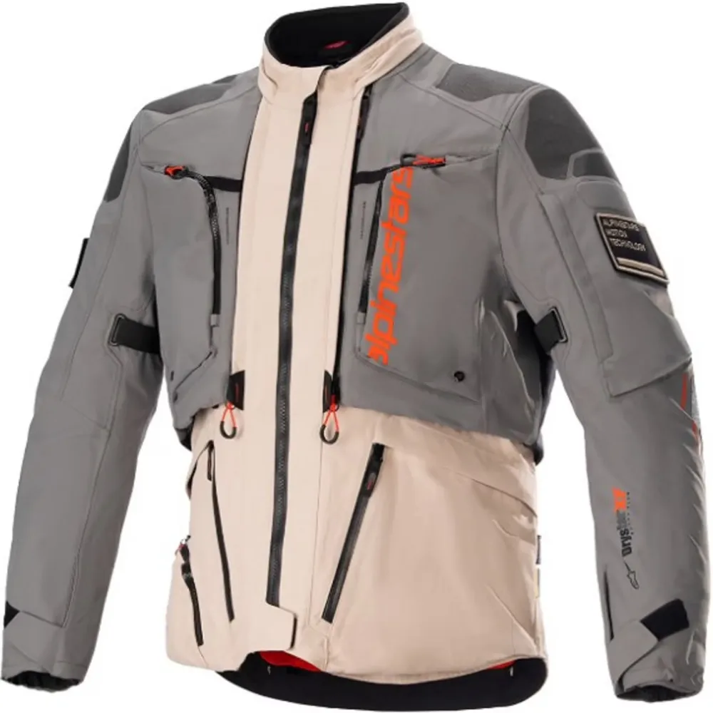Street Motorcycle orange brown gray