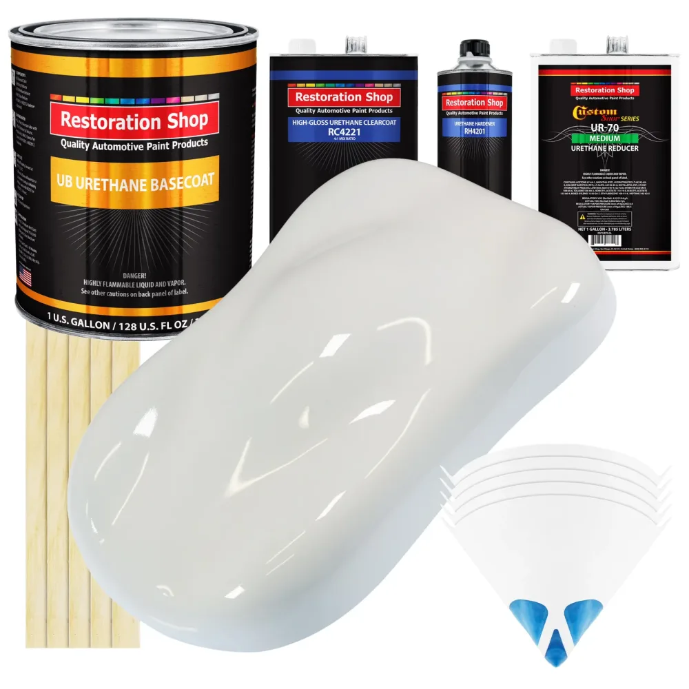 Auto Paint white 1 gallon 2 gallons