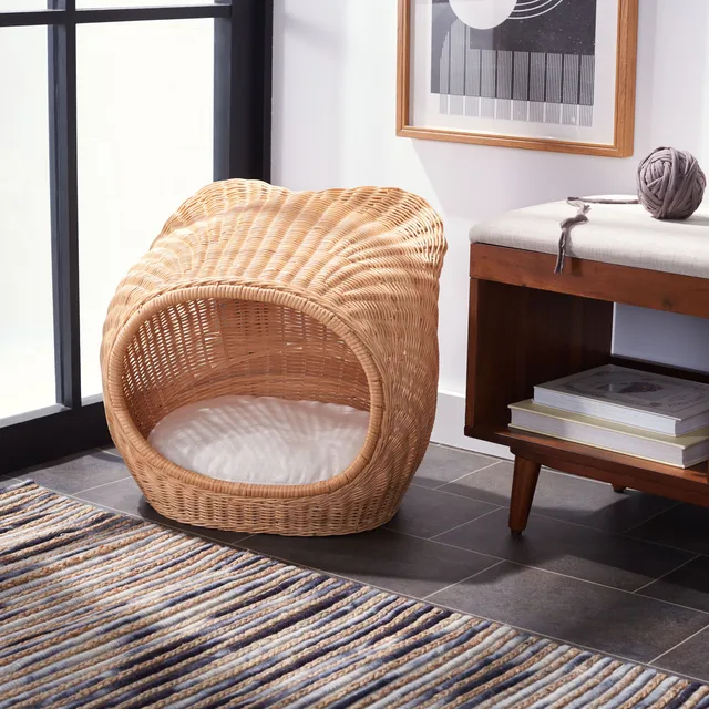 Cat Bed white 19.69 in 17.32 in