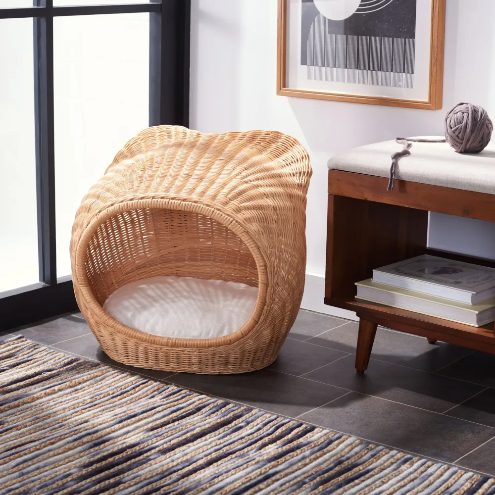 Cat Bed white 19.69 in 17.32 in