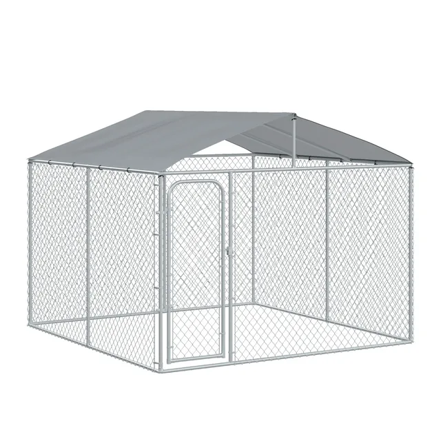 Pet Crate 118" 92" silver
