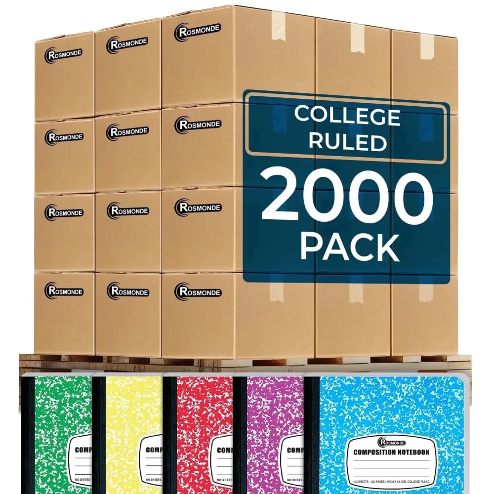 Composition Notebooks 2000 pack 7.5 in blue