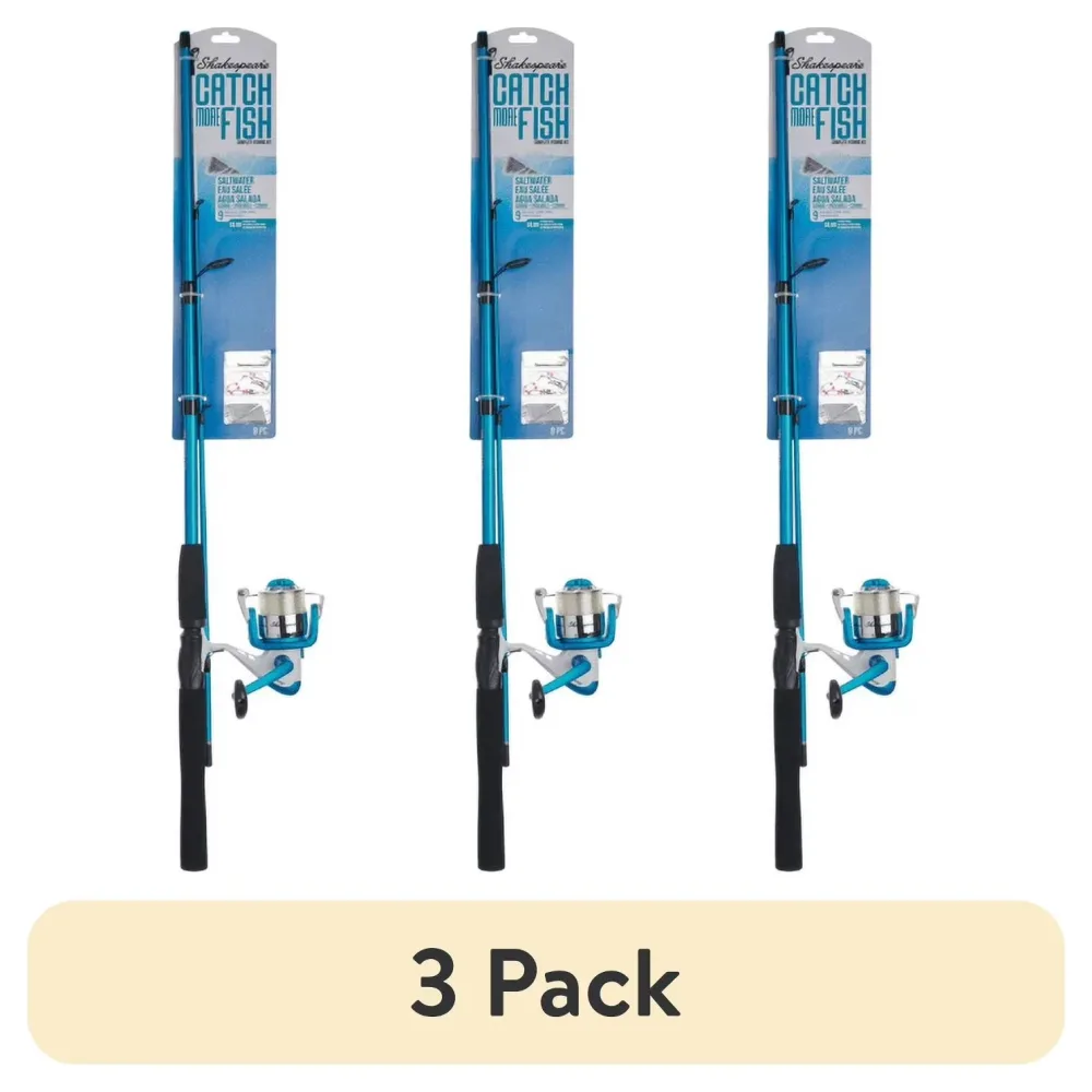 Fishing Rod 3 pack 6' 6"