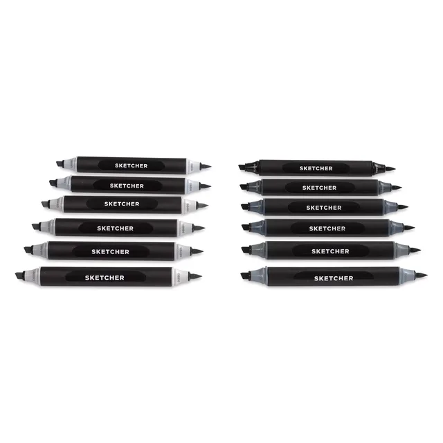 Markers grey 2 mm 5 mm