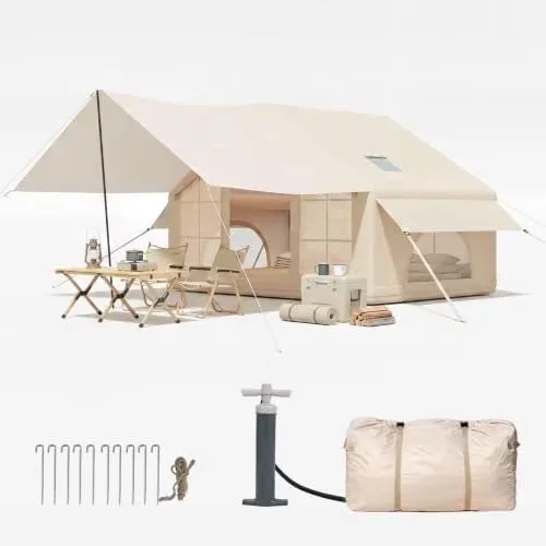 Inflatable Tent 10person waterproof 3000mm