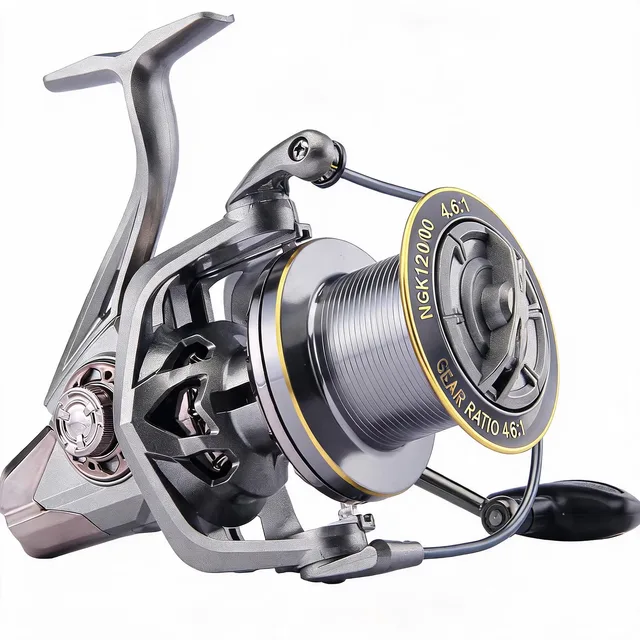 Spinning Reel 55 lbs grey