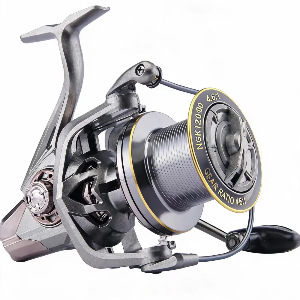 Spinning Reel 55 lbs grey