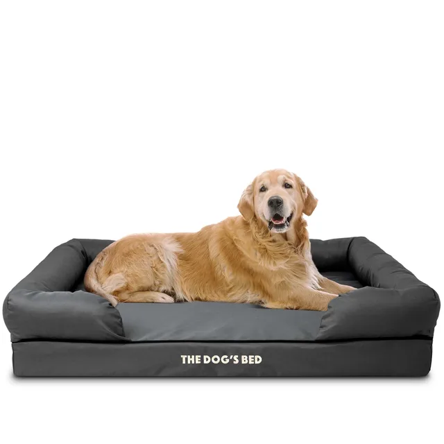 Dog Bed waterproof grey black
