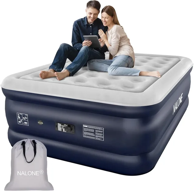 Air Mattress 18 inch 650 lb blue