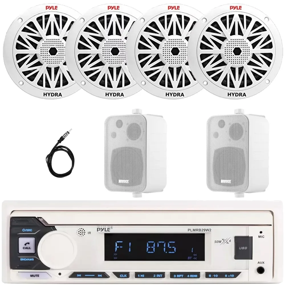 In-dash Stereo 6.5' 200w 4"