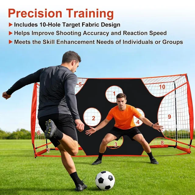 Soccer Goal heavy-duty foldable 1-2cm