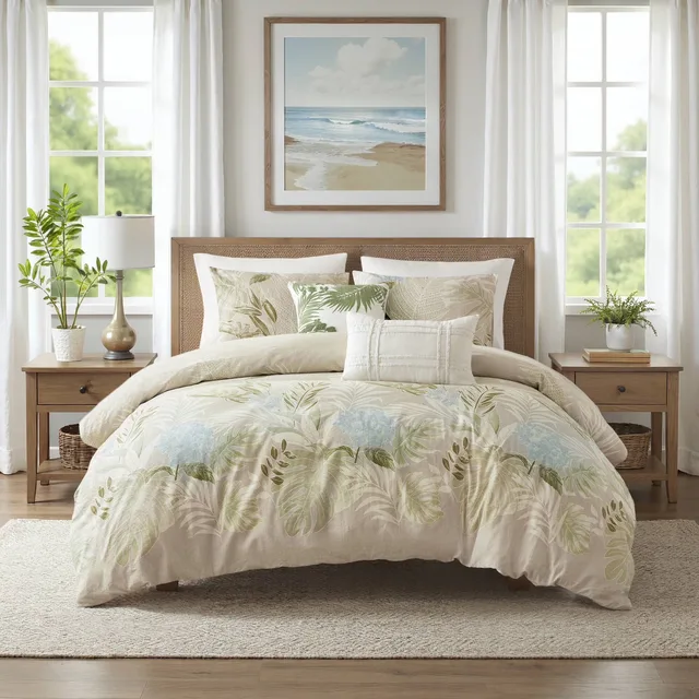 Duvet Cover blue green