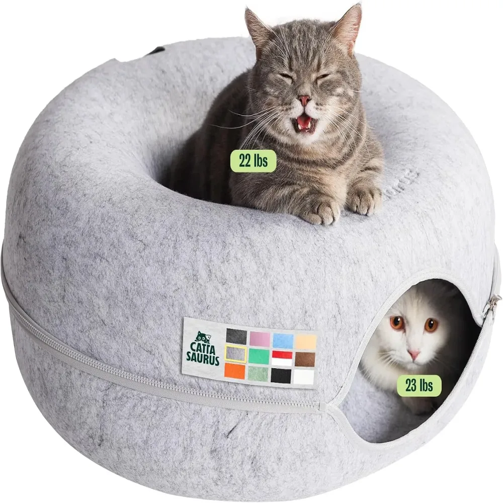 Cat Bed 30-45 lbs gray 30-45lbs