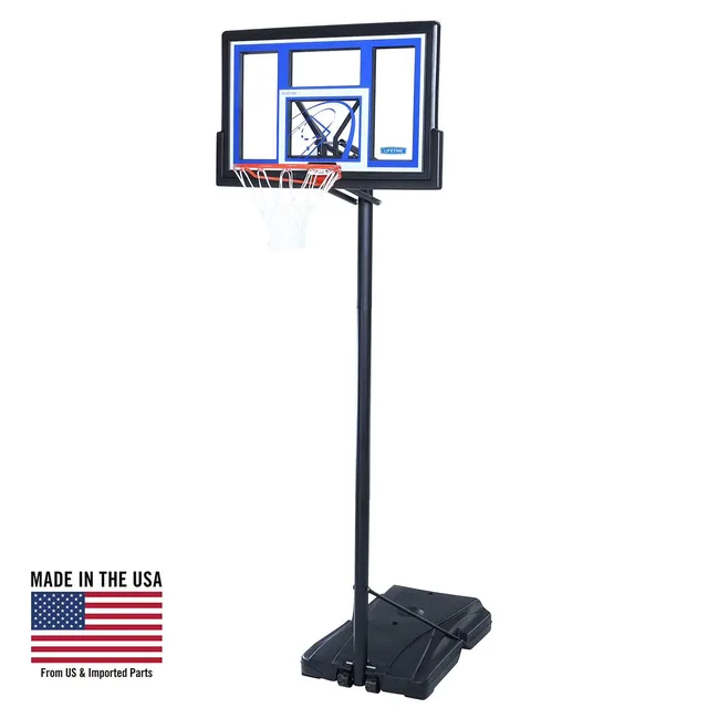 Portable Basketball 48 in 10 feet