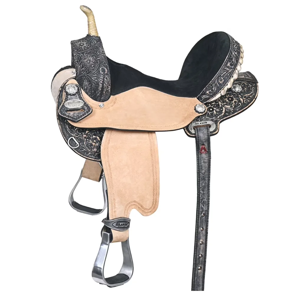 Horse Saddle 15 in 14" black