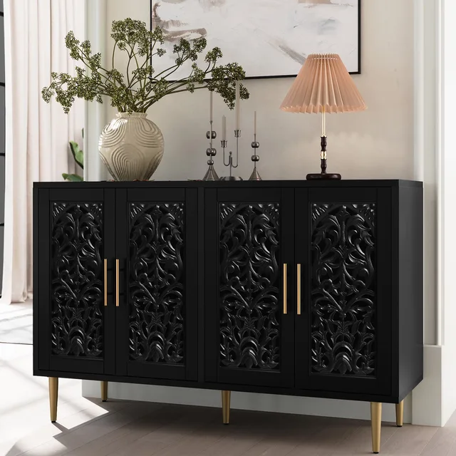 Cabinet 31.4" brown black