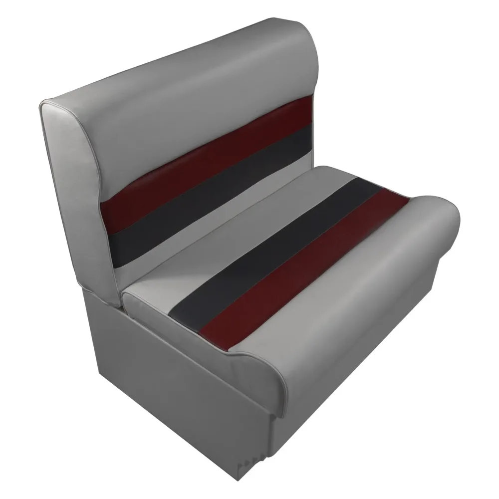Bench Seat 28" gray red