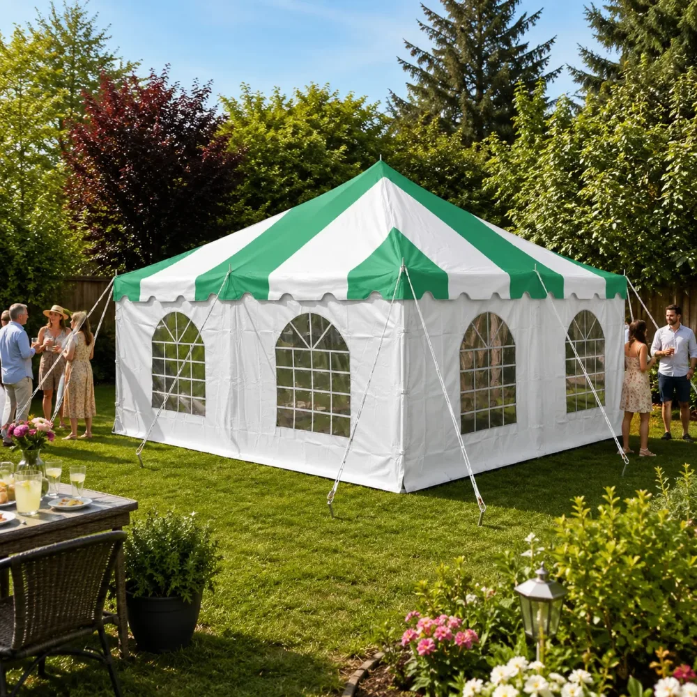 Canopy 20 ft green 14oz