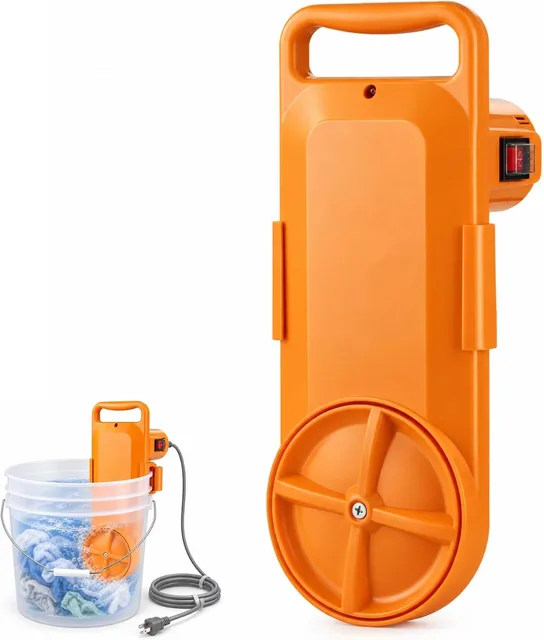 Laundry 5 gallon portable orange