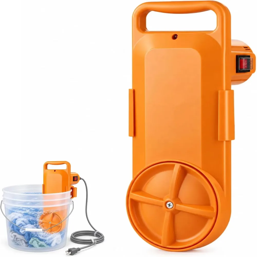 Laundry 5 gallon portable orange