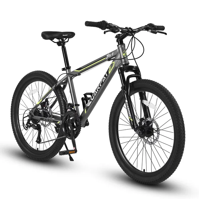 Mountain Bike 24 inch adjustable gray