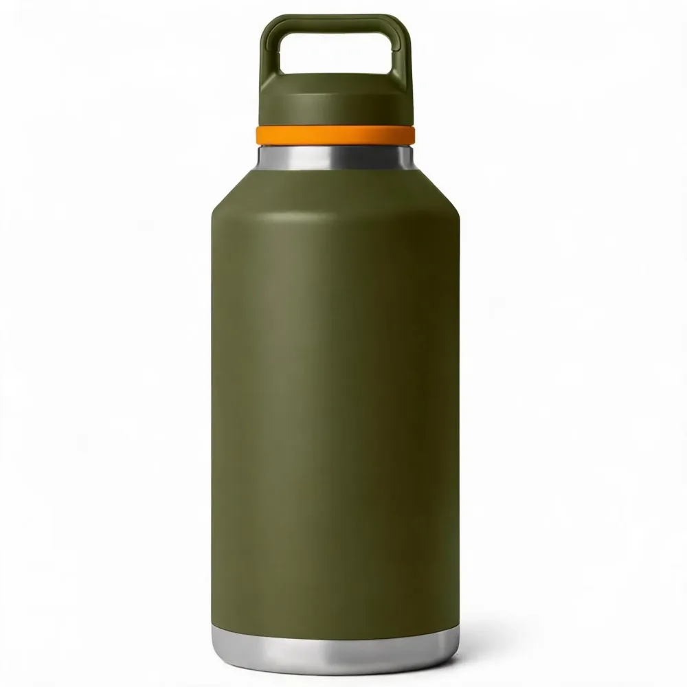 Vacuum Insulated 64 oz orange