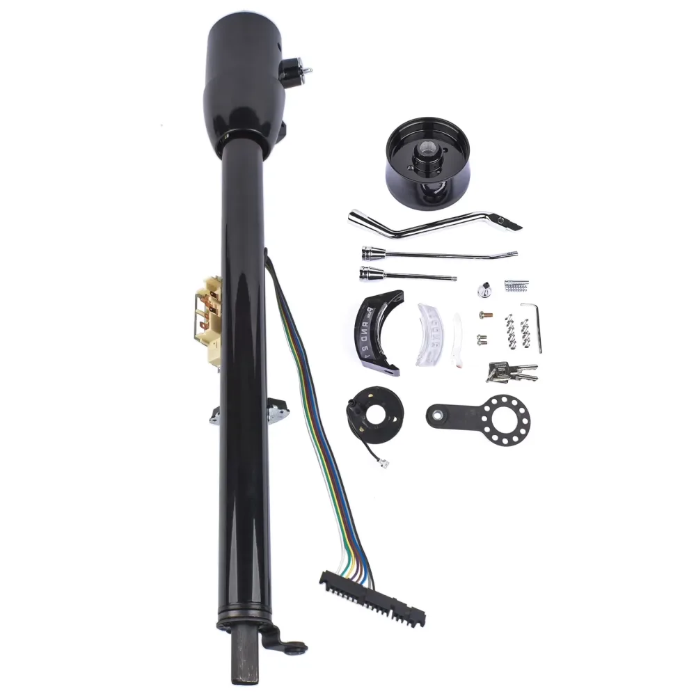 Steering Column 32" black 32'