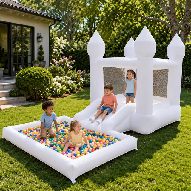 Backyard Play white 64 lb 9ft