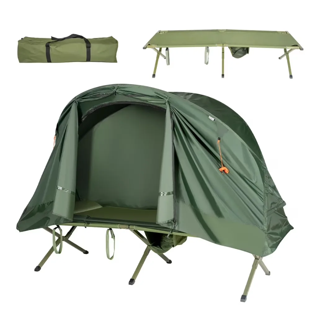 Camping Tent folding green 330 lbs