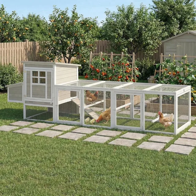 Chicken Coop gray 11.6 inches 11.6"