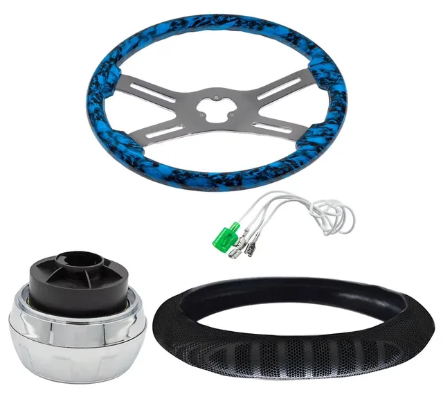 Wheel Cover 18" blue 2"