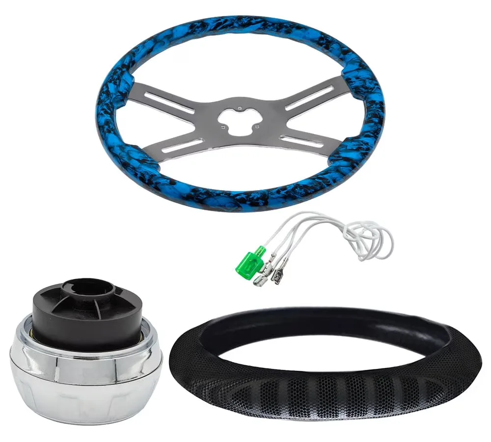 Wheel Cover 18" blue 2"